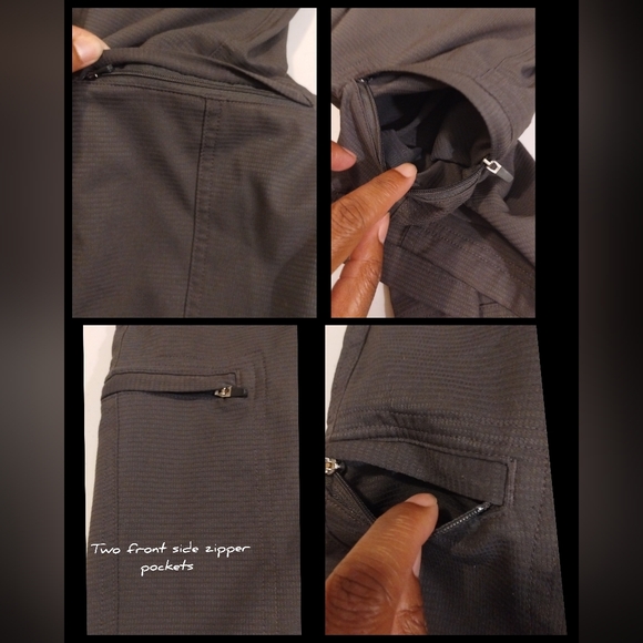 Champion Mens size 32 Golf Outdoor Cargo Shorts Lightweight Charcoal Gray - Picture 7 of 13